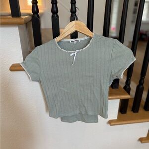 Reformation Set - Crop Top & Skirt